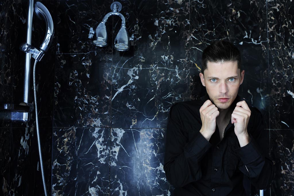 09/20/2008. 56th San Sebastian Film Festival. Close up of Danish director Simon Staho for his movie 'Heaven's Heart'